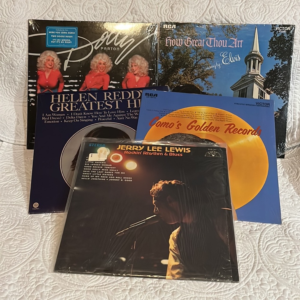 Set of 5 RCA Vinyl Records,‎ all sealed